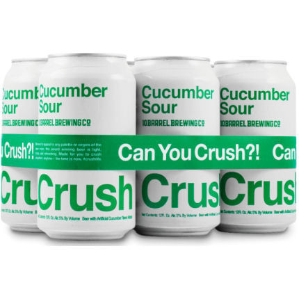 10 Barrel CRUSH Cucumber Sour 12oz 6 Pack Cans