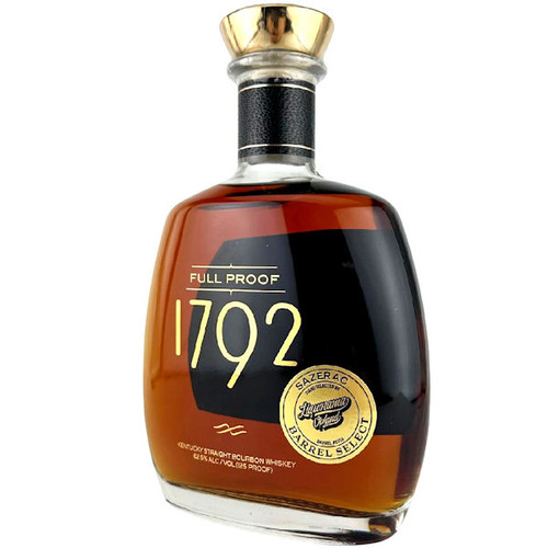 1792 Full Proof Single Barrel Select No. 0356 Kentucky Straight Bourbon Whiskey 750ml