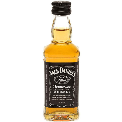 50ml Mini Jack Daniel's Old No. 7 Tennessee Sour Mash Whiskey