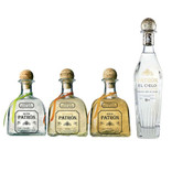 Patron 3-Bottle Bundle - Silver, Reposado & Añejo Tequila 750ml